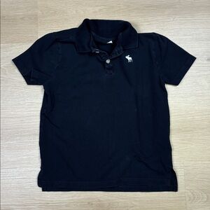 Abercrombie Kids Navy Polo with White Logo